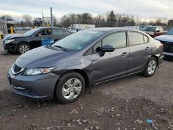 Honda salvage cars for sale: 2014 Honda Civic LX