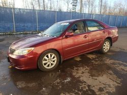 Toyota salvage cars for sale: 2002 Toyota Camry LE