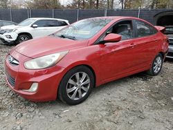 Hyundai Accent salvage cars for sale: 2013 Hyundai Accent GLS