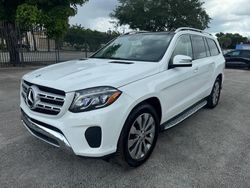 Mercedes-Benz gls-Class salvage cars for sale: 2017 Mercedes-Benz GLS 450 4matic