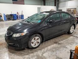 Honda salvage cars for sale: 2013 Honda Civic LX