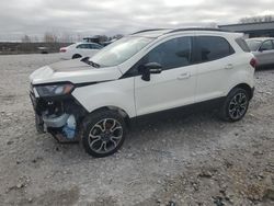 Ford Ecosport salvage cars for sale: 2020 Ford Ecosport SES