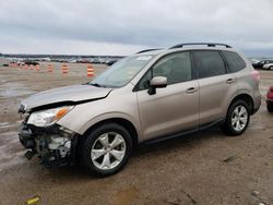 Subaru salvage cars for sale: 2016 Subaru Forester 2.5I Premium