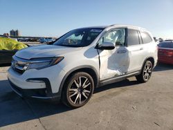 Honda salvage cars for sale: 2019 Honda Pilot Elite