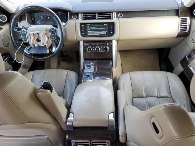 2015 Land Rover Range Rover HSE