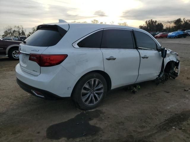 2016 Acura MDX Technology