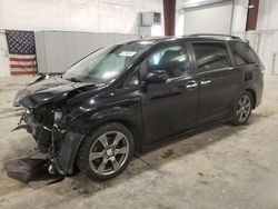 Toyota salvage cars for sale: 2017 Toyota Sienna SE