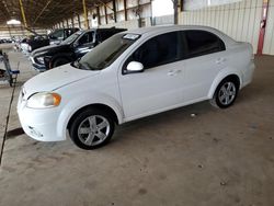 Chevrolet Aveo salvage cars for sale: 2011 Chevrolet Aveo LT