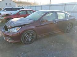 Salvage cars for sale from Copart York Haven, PA: 2016 Honda Accord Sport