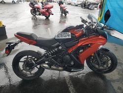 Kawasaki ex650 f salvage cars for sale: 2014 Kawasaki EX650 F