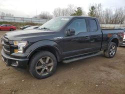 Ford f-150 salvage cars for sale: 2015 Ford F150 Super Cab