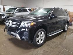 Mercedes-Benz salvage cars for sale: 2017 Mercedes-Benz GLS 450 4matic