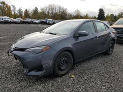 Toyota Corolla salvage cars for sale: 2018 Toyota Corolla L