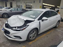 Chevrolet salvage cars for sale: 2018 Chevrolet Cruze LT