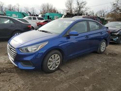 Hyundai Accent salvage cars for sale: 2019 Hyundai Accent SE