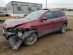 Jeep salvage cars for sale: 2019 Jeep Cherokee Latitude Plus