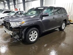 Toyota Highlander salvage cars for sale: 2012 Toyota Highlander Base