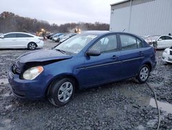 Hyundai Accent salvage cars for sale: 2009 Hyundai Accent GLS