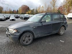 BMW x3 salvage cars for sale: 2004 BMW X3 3.0I