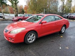 Toyota Camry Sola Vehiculos salvage en venta: 2007 Toyota Camry Solara SE