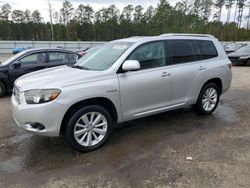 Toyota Highlander salvage cars for sale: 2010 Toyota Highlander Hybrid Limited