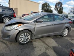 Hyundai salvage cars for sale: 2013 Hyundai Elantra GLS