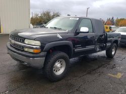 Chevrolet salvage cars for sale: 2002 Chevrolet Silverado K1500 Heavy Duty