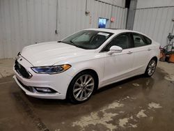 Vehiculos salvage en venta de Copart Franklin, WI: 2017 Ford Fusion Titanium