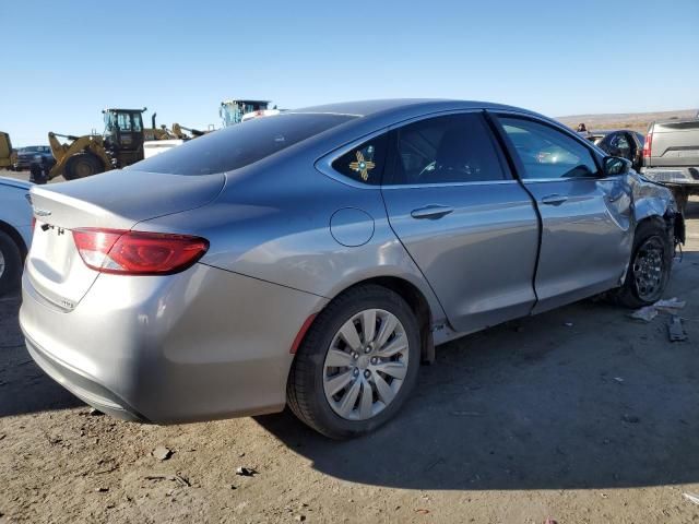 2016 Chrysler 200 LX