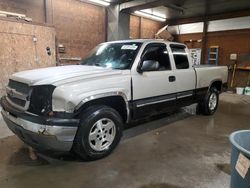 Chevrolet Silverado k1500 salvage cars for sale: 2005 Chevrolet Silverado K1500