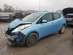 Nissan Leaf salvage cars for sale: 2015 Nissan Leaf S