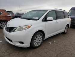 Toyota Sienna le salvage cars for sale: 2014 Toyota Sienna LE