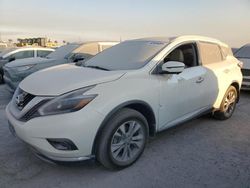 Nissan Murano salvage cars for sale: 2018 Nissan Murano S