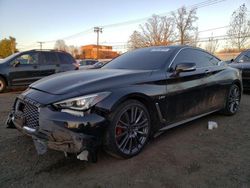 Infiniti salvage cars for sale: 2017 Infiniti Q60 RED Sport 400