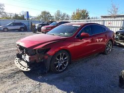 Mazda 6 salvage cars for sale: 2016 Mazda 6 Grand Touring