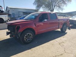 Salvage cars for sale from Copart Albuquerque, NM: 2021 Ford F150 Supercrew