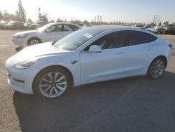 Tesla Model 3 salvage cars for sale: 2018 Tesla Model 3