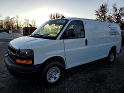 Chevrolet Express salvage cars for sale: 2021 Chevrolet Express G2500