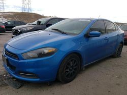 Dodge Dart salvage cars for sale: 2015 Dodge Dart SXT