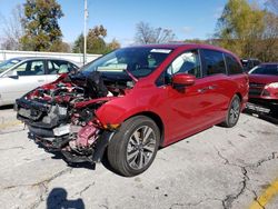 Honda Odyssey salvage cars for sale: 2022 Honda Odyssey Touring