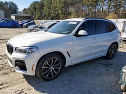 BMW x3 salvage cars for sale: 2021 BMW X3 XDRIVE30I