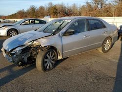 Honda Accord salvage cars for sale: 2007 Honda Accord EX