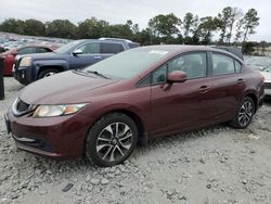 Salvage cars for sale from Copart Byron, GA: 2013 Honda Civic EX