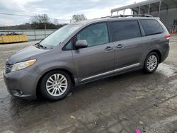 Toyota Sienna xle salvage cars for sale: 2011 Toyota Sienna XLE