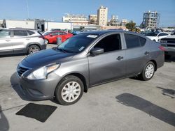 Nissan Versa salvage cars for sale: 2016 Nissan Versa S