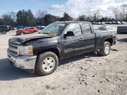 Chevrolet Silverado k1500 lt salvage cars for sale: 2012 Chevrolet Silverado K1500 LT