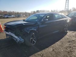 Honda Accord salvage cars for sale: 2019 Honda Accord Sport