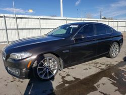 BMW 5 Series salvage cars for sale: 2016 BMW 535 XI