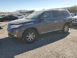 Toyota salvage cars for sale: 2012 Toyota Highlander Base