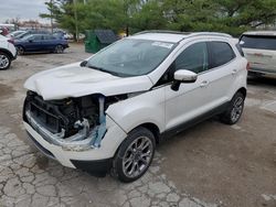 Ford Ecosport salvage cars for sale: 2018 Ford Ecosport Titanium